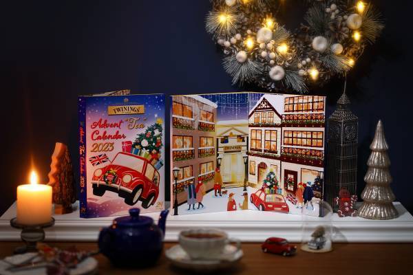 英国王室御用達トワイニングより、ホリデーシーズン限定！24種の味わいを楽しめる＜トワイニング＞「アドべント ティー カレンダー」新発売