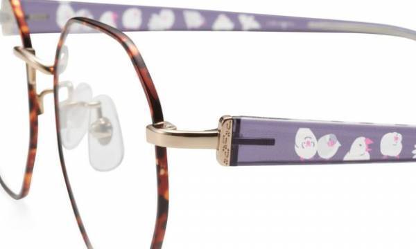 パリミキだけでしか買えない、インコの足跡付きメガネ 「とりめがね」 第三弾を 2023年5月1日（月）に発売いたします