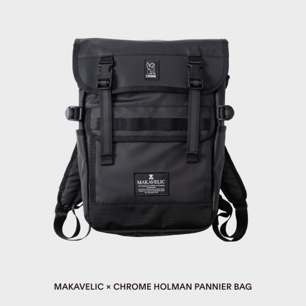 驚きの呉越同舟コラボ　【MAKAVELIC x CHROME】 　スペシャルヴァージョンバッグ２スタイルを発表