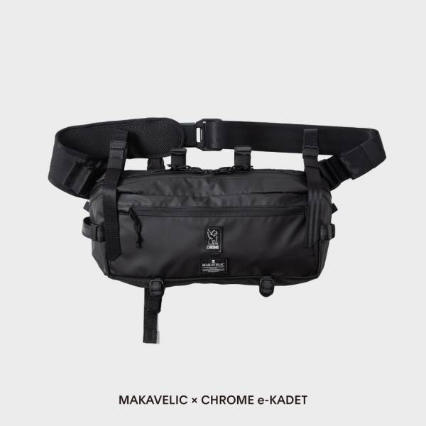 驚きの呉越同舟コラボ　【MAKAVELIC x CHROME】 　スペシャルヴァージョンバッグ２スタイルを発表
