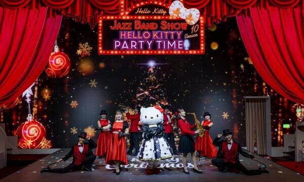 ハローキティのショーと食事が楽しめるシアターレストラン 「HELLO KITTY SHOW BOX」 新作ランチ公演『Christmas Party!』＆『Winter Party!』12月1日より公演開始