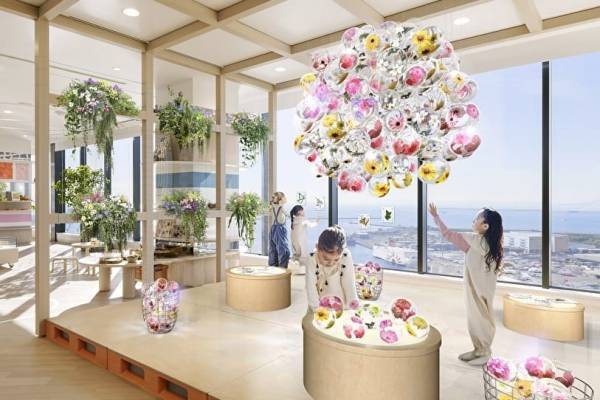 【リゾナーレ大阪】花を見つめ、花の不思議さを感じる、子どものためのお花見「アトリエの花咲くリゾナーレ」開催～アトリエリスタと色や香りを感じ、花と出会う「プロジェクト」実施～｜期間：2023年4月1日～5月31日