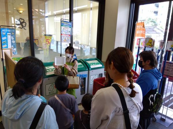 10月の3R推進月間に合わせ、地球にやさしい取組みを学ぶ「ライフサステナツアー」を川崎大島店で開催！