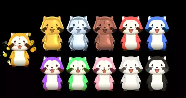 ラスカル ×　脱獄ごっこ PRO ラスカルと脱獄ごっこ PROのコラボが決定！ 全10色のラスカルが登場！バトロワに新ギミックも！？