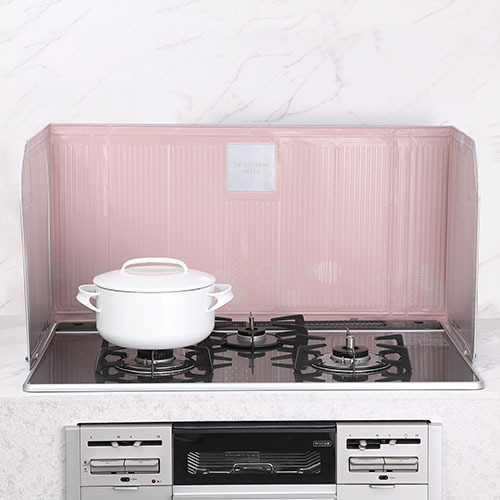 キッチンコンロの飛び散り汚れをガード！大好評「そでがのびるレンジパネル 」がデザインリニューアル！