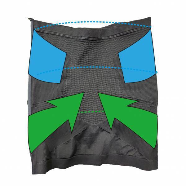 腰キュッと腹巻型ボーン付きサポーターが新登場！！