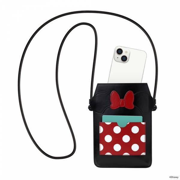 ミニマルスタイルで身軽にお出かけする際に役立つディズニーキャラクターデザインのショルダーポーチを発売