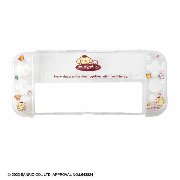 【新商品】サンリオキャラクターズの魅力がゲーム機に。ゲーム機用セパレート型クリアケース#Unipoサンリオキャラクターズが9月15日に新発売！