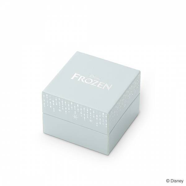 ディズニー映画『アナと雪の女王』の 「アナ」「エルサ」それぞれをモチーフにデザインした 2種類の腕時計　『Forever sisters』