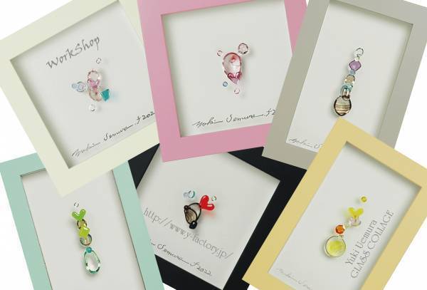 梅雨空を吹き飛ばす、キラキラと美しい世界「上村由希ガラス工房-Glass Collage 2023-」展示&ワークショップを宮城県・松島にて開催