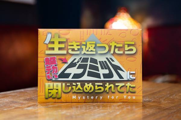 ピラミッド内で起こる迷宮の探索体験、頭脳をフル回転させて挑むデスゲーム、圧倒的な量のパズルが押し寄せる謎。