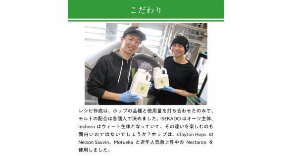 【三重県・ISEKADO】Inkhorn Brewingとのコラボレーションビール『二羽の鳥』を数量限定発売