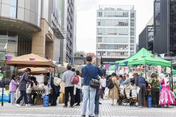 【11/23実施】府中スカイナード＆けやき並木通りで開催した「第10回キテキテ府中マルシェ」マルシェの様子をご紹介♪