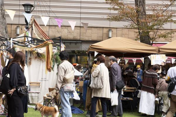 【11/23実施】府中スカイナード＆けやき並木通りで開催した「第10回キテキテ府中マルシェ」マルシェの様子をご紹介♪