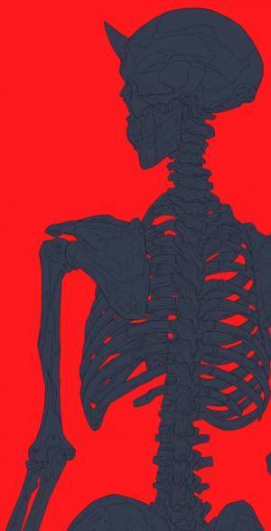 イラストレーターTERU 初個展「GOOD FOR HEALTH」。"強化骨格"をテーマに、7月8日（土）より7月19日（水）まで、Anicoremix Galleryで開催