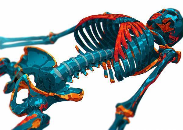 イラストレーターTERU 初個展「GOOD FOR HEALTH」。"強化骨格"をテーマに、7月8日（土）より7月19日（水）まで、Anicoremix Galleryで開催