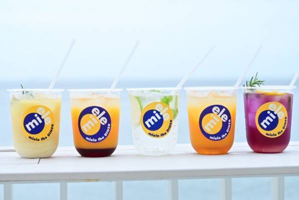 3つのミエレで夏のフルーツを使用した新作メニューを提供