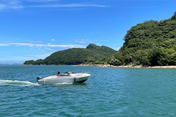 【香川県小豆島における事業告知】交通・観光連携型事業に採択され、香川県小豆島エリアにて新規クルージング事業を実施中！