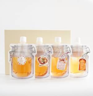 母の日に 可愛くて甘いお花で「ありがとう」を 春の人気アイテム・花びら入り蜂蜜が限定仕様のギフトセットに