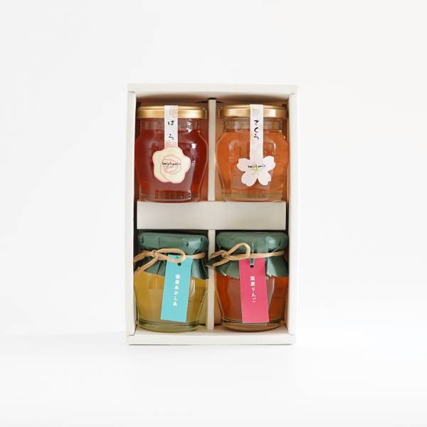 母の日に 可愛くて甘いお花で「ありがとう」を 春の人気アイテム・花びら入り蜂蜜が限定仕様のギフトセットに