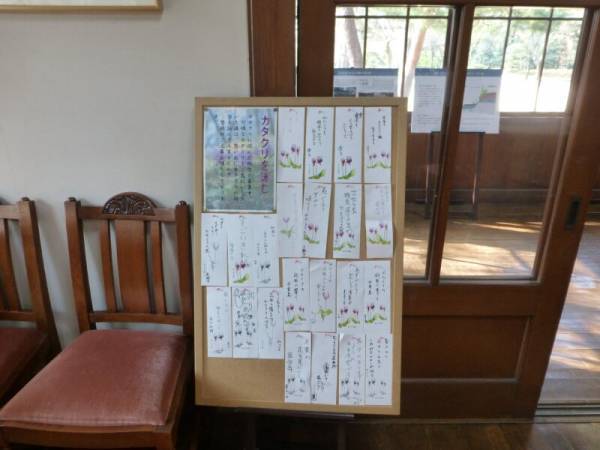 殿ヶ谷戸庭園 カタクリの見ごろにあわせた「春の催し」３月18日（土）～３月26日（日）