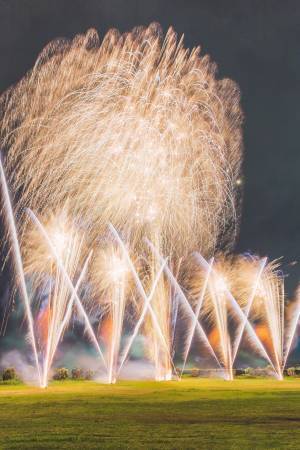 【森とリルのBBQフィールド】大阪・舞洲にあるBBQ場が関西有数の花火メーカーの葛城煙火とコラボ、7月1日からプライベート花火サービスを提供！