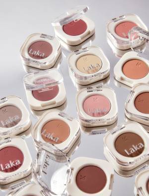 韓国ジェンダーニュートラルブランド「Laka」より単色アイシャドウシリーズが 登場し話題に！4月には新たに6色追加