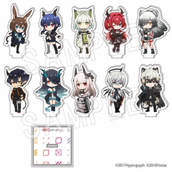 『アークナイツ展「記憶回廊」』描き起こしイラストを使用した刺繍アート販売開始！