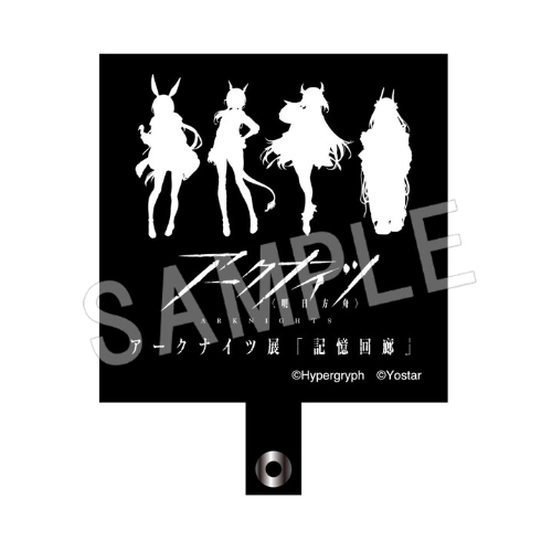 『アークナイツ展「記憶回廊」』描き起こしイラストを使用した刺繍アート販売開始！