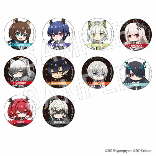 『アークナイツ展「記憶回廊」』描き起こしイラストを使用した刺繍アート販売開始！