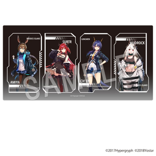 『アークナイツ展「記憶回廊」』描き起こしイラストを使用した刺繍アート販売開始！