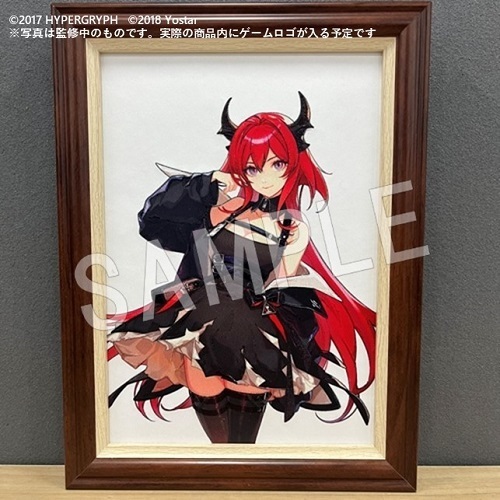 『アークナイツ展「記憶回廊」』描き起こしイラストを使用した刺繍アート販売開始！