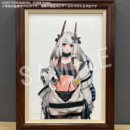 『アークナイツ展「記憶回廊」』描き起こしイラストを使用した刺繍アート販売開始！