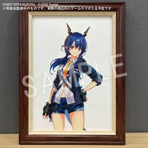 『アークナイツ展「記憶回廊」』描き起こしイラストを使用した刺繍アート販売開始！