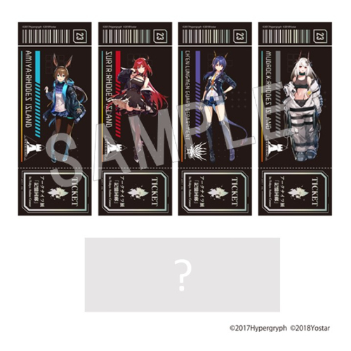 『アークナイツ展「記憶回廊」』描き起こしイラストを使用した刺繍アート販売開始！