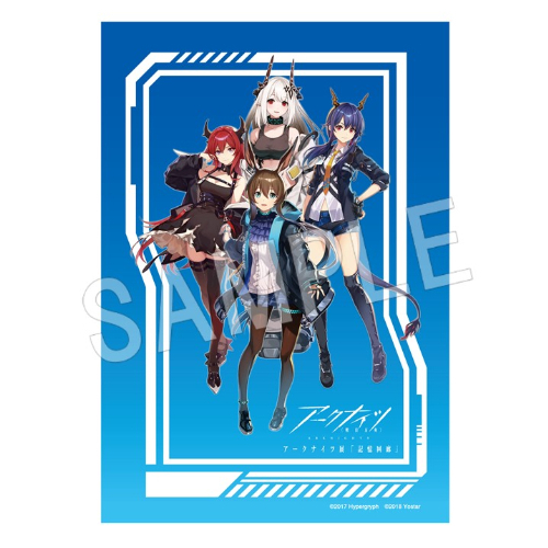 『アークナイツ展「記憶回廊」』描き起こしイラストを使用した刺繍アート販売開始！