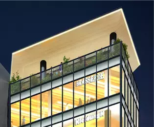 小田急・本厚木駅徒歩1分の立地に新たなコミュニティ空間 ～新築商業ビル「TRUNK本厚木」2024年2月竣工予定～