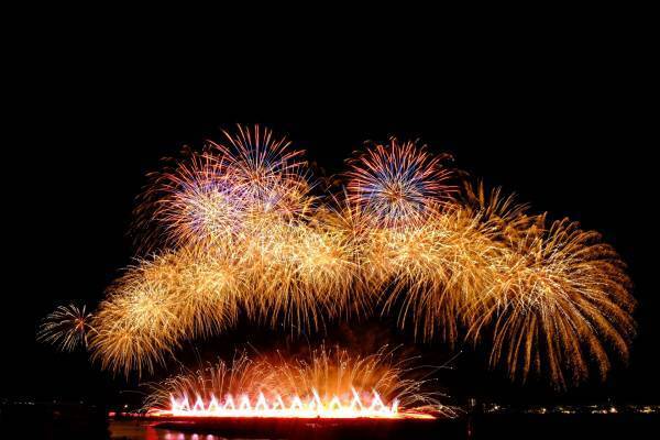 【熊本開催】合計約1万4千発！やつしろ全国花火競技大会