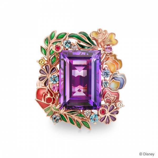 ケイウノ、『ふしぎの国のアリス』にインスパイアされた 宝石や彩り豊かな樹脂で物語の世界観を表現したリング（指輪）　ディズニー創立100周年を祝して ケイウノ店舗、ケイウノオフィシャルサイトにて7/28発売
