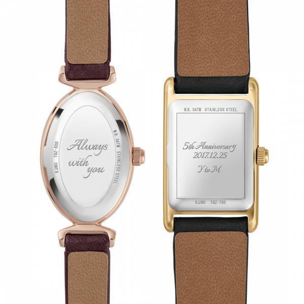 ケイウノ　クォーツ腕時計『Liberore(リベローレ)』11月25日発売 セレクトオーダーで全12通りのエレガントなデザイン