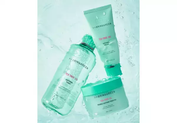 韓国スキンケアブランド「BRINGGREEN（ブリングリーン）」の人気ティーツリー商品がリニューアル！EXOのBAEKHYUNが専属モデル就任！