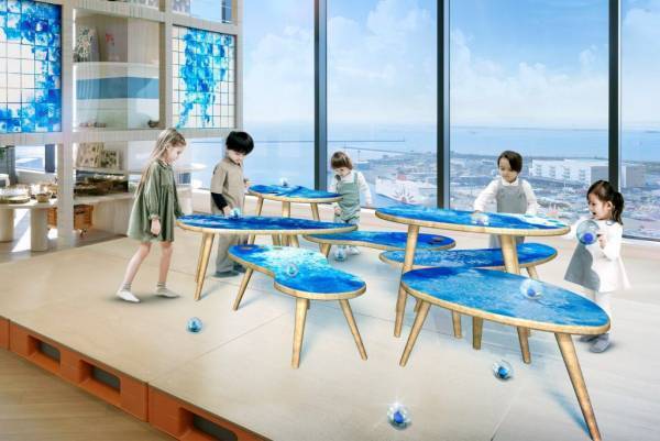 【リゾナーレ大阪】泡、波、光の現象や貝、サンゴなどの素材から海の世界の楽しさを創造する「海とつながるアトリエ」誕生｜期間：2023年6月1日〜9月30日