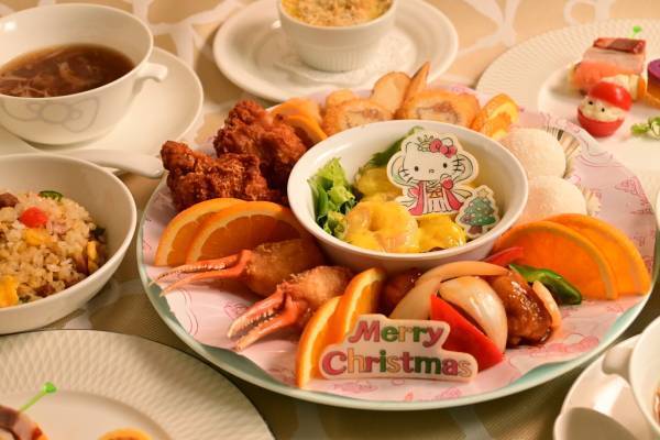 淡路鶏のグリルやハローキティ コロッケなど10種類以上の商品を組み合わせたボリューム満点のオードブルが登場！HELLO KITTY SMILE“GARDENテラス”『クリスマスオードブル』12月1日より開始
