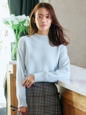 grove（グローブ） ふんわりやわらか、環境にも配慮した サスティナブルニットを 11月27日（月）より発売