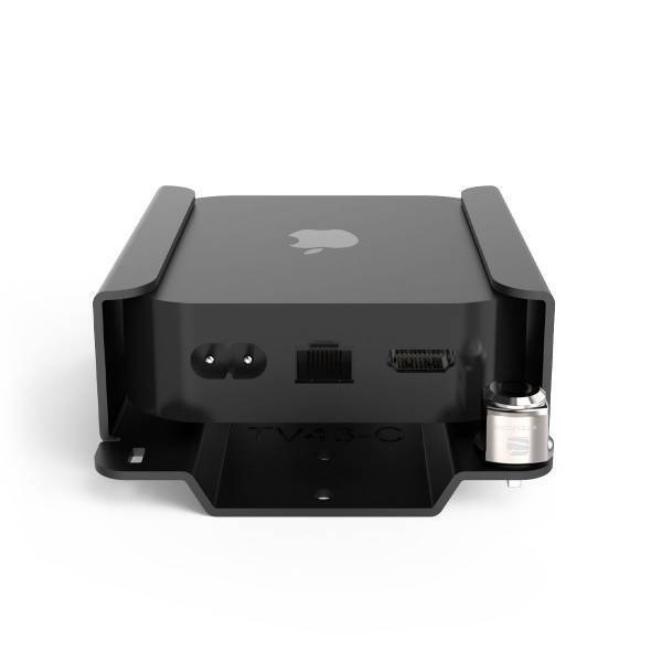 最新のApple TV 4KやMac miniをテーブルや壁などの平面に固定。コンピュロックス社製品ラインアップを拡充！