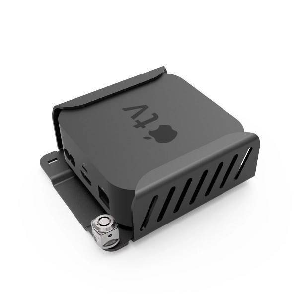 最新のApple TV 4KやMac miniをテーブルや壁などの平面に固定。コンピュロックス社製品ラインアップを拡充！