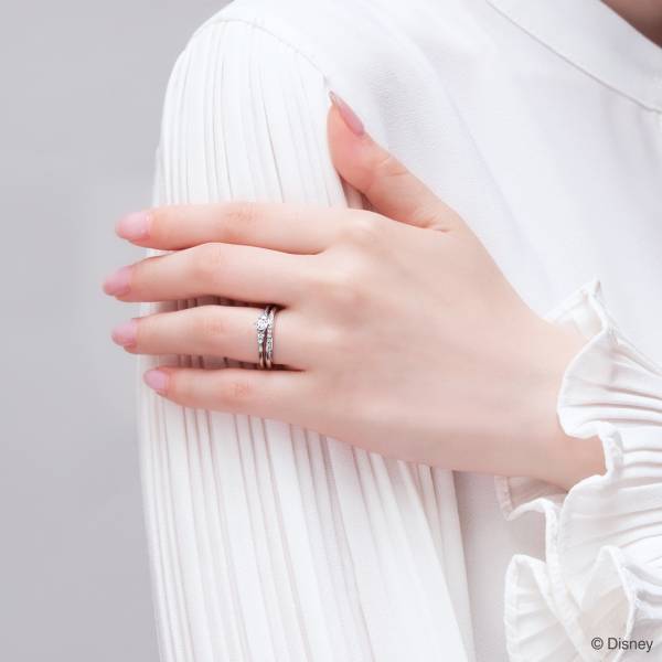 ディズニー映画『シンデレラ』をモチーフにした 婚約・結婚指輪8月25日(金)発売 ダイヤモンドと内側の刻印で物語を感じられるデザイン 全国のケイウノ店舗、ケイウノオフィシャルサイトにて