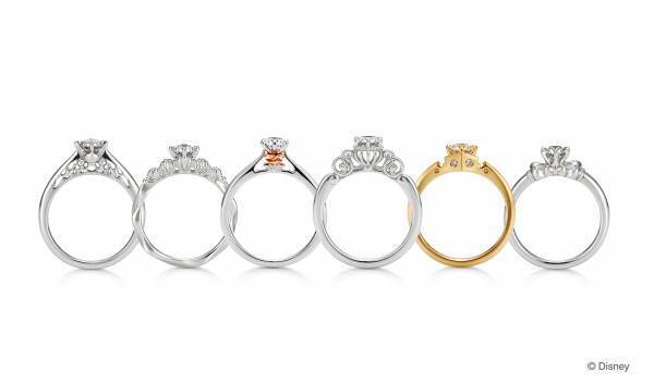ディズニー映画『シンデレラ』をモチーフにした 婚約・結婚指輪8月25日(金)発売 ダイヤモンドと内側の刻印で物語を感じられるデザイン 全国のケイウノ店舗、ケイウノオフィシャルサイトにて