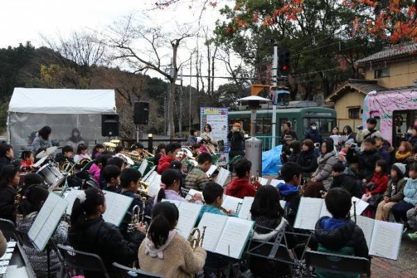 12月９日（土）に八瀬比叡山口駅で「クリスマスステーションin八瀬」を開催します