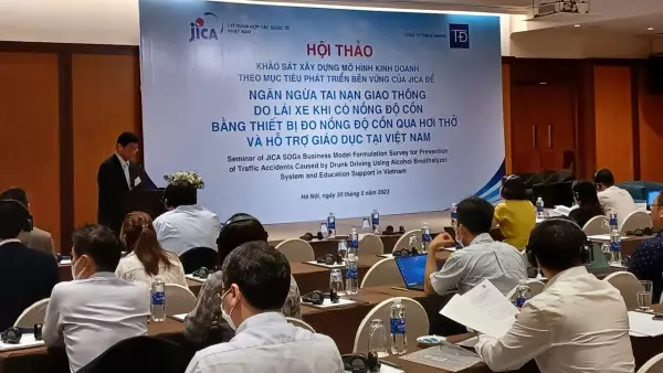 【東海電子】ベトナムの飲酒運転ゼロをテーマにしたセミナー、盛況にて終了のご報告